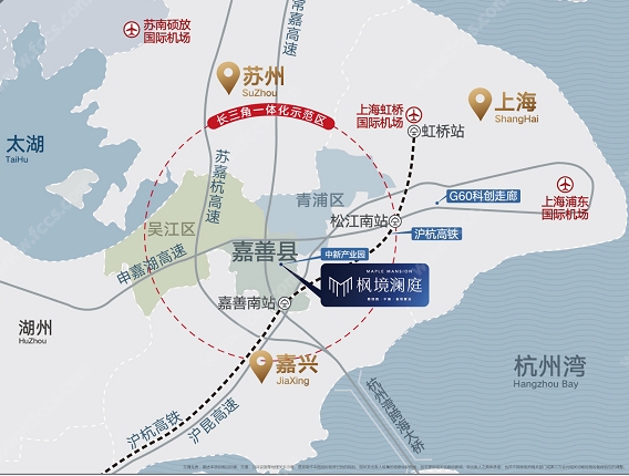 中新嘉善产业园首批住宅——枫境澜庭城市展厅盛大开放！