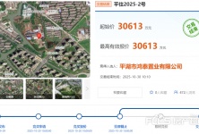 平湖下半年首拍落槌!鸿泰置业底价摘得北东湖低密宅地!的配图